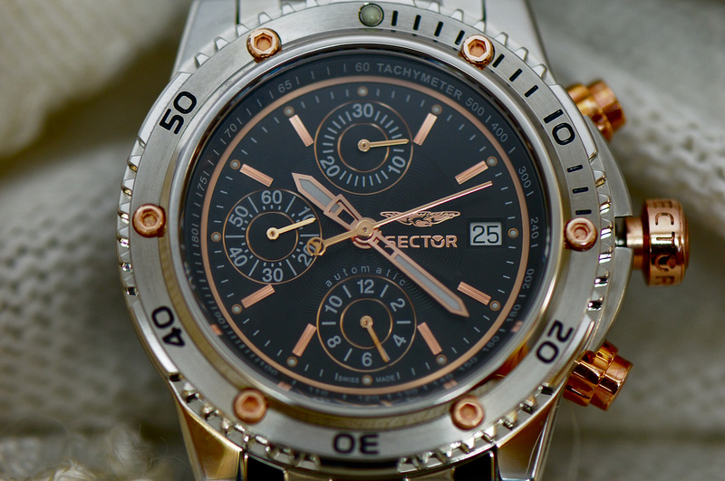 Sector 890 2025 automatic chronograph